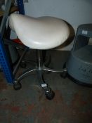 *Stool on Castor Wheels