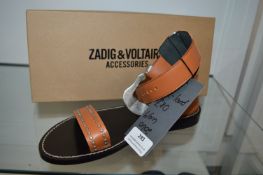 *Zadig & Voltaire Paros Lambskin (black) Size: 36 RRP: £350 (preworn)