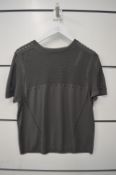 *Varley Grey Stretch T-Shirt Size: L/XL