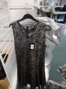 *Four Solo Priya Grey V-Neck Dresses Sizes: 12, 14 and 16