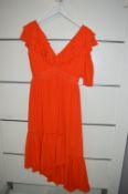 *Three Floor Fashion Pompei Dress in Orange Size: 8 RRP: £295