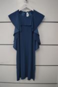*Victoria Beckham Blue Dress Size: 8