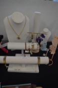*Jewellery Stands and Costume Jewellery by Mishky, Enamel, etc.