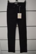 *Ida Black High Top Cigarette Skinny Jeans Size: 25