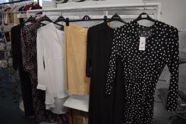 *Six Assorted Size: 16 Tops, DResses, Skirts, etc.