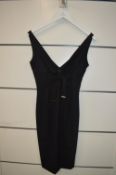 *Gucci 100% Wool Black Dress Size: 42