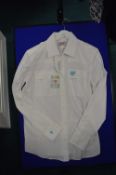 *Bezo of London Ladies White Shirt Size: L