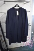 *Evans Blue Long Open Jacket Size: 24