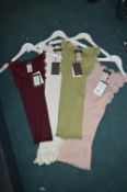 *Four Rosemunde Silk Mix Tops (assorted sizes and colours)