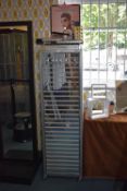 *Four Sided Mirrored Shop Display Cabinet with Ext
