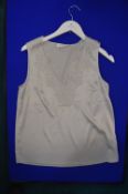 *Rosemunde Silk Top in Pale Grey Size: 38