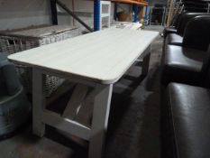*Folding Wooden Table in White