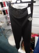 *Evans Wide Leg Black Trousers Size: 18