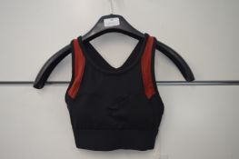 *Varley Red & Black Bralette Size: XXS