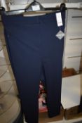 *Evans Blue Taper Leg Trousers Size: 24