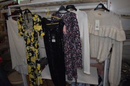 *Six Assorted Miss Selfridge Tops, Skirts, and Jum