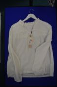 *Rosemunde White Organic Cotton Blouse Size: 34