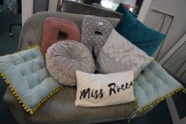 *Eight Assorted Cushions