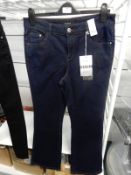 *Evans Blue Boot Cut Jeans Size: 14