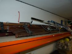 Quantity of Various Darkwood Effect Blinds