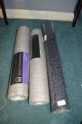 *Three Large Rolls of Wallpaper