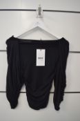 *Black Jersey Wrap Size: XXS