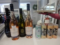 *Four Bottle of Wine plus Eight Cans of Wine