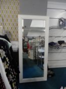 *White Framed Full Length Mirror