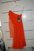 *Three Floor Fashion Beleza Dress in Orange Size: 8 RRP: £305