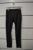 *Joseph Stretch Leather Leggings Size: 38