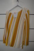 *Haley Menzies Yellow Sunray Long Sleeve Mini Dress Size: S