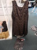 *Two Solo Priya Black Dresses Sizes: 12 and 10