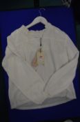 *Rosemunde White Organic Cotton Blouse Size: 34