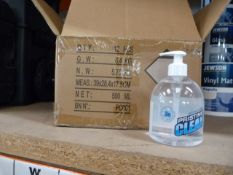 *Six Boxes of 12 Bottles of Pristine Clean Antibacterial Hand Sanitiser 17floz