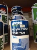 *3x 5L of White Acrylic Primer Undercoat