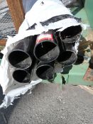 *Six ~2.5m Lengths of 70mm OD Black Fall Pipe