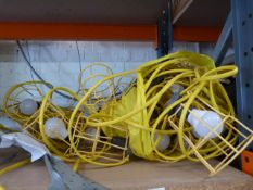 *Quantity of 110v Festoon Lighting with Protectiv