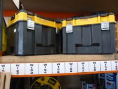 *Two Dewalt IP54 T-Stack Toolboxes