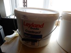 1x 10L of Leyland Contract White Emulsion Matt