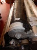 Roll of White Plastic Sheeting