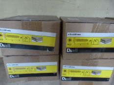 *Four 4kg Boxes of 5x20mm PZ2 Screws