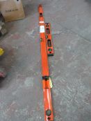 *Four Pairs of Minotaur Spirit Levels (1x 800mm 1x