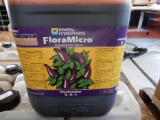 1x 10L of General Hydroponics Flora Micro Hard Water 5-0-1