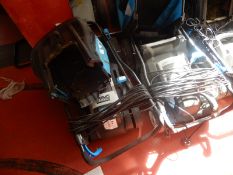 *2x Mac Allister Electric Lawnmowers with Collector Boxes