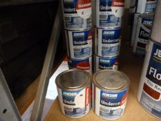 *8x 1L of Dark Grey Undercoat