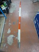 *Pair of Surveyors Spiked Measuring Poles