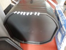 *3x Black Plastic Cement/Concrete Mixing Trays