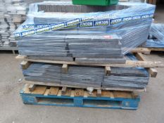 *~75 400x400x35mm Rough Grain Textured Paving Slab