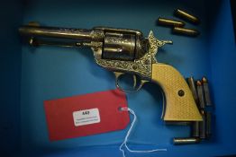 US Reproduction Revolver with Eleven Dummy Rounds