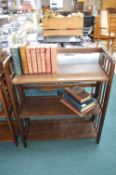 1930's Oak Folding Bookshelves
